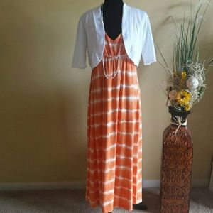 NWOT CHICO'S LONG MAXI DRESS SIZE 1